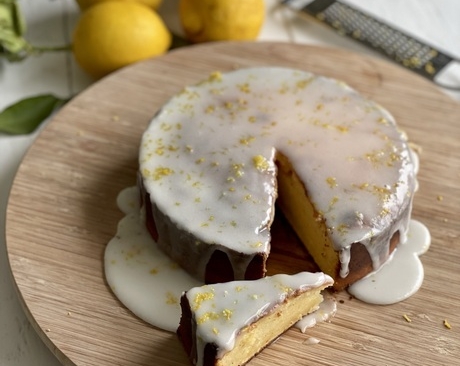 Gâteau ultra moelleux au citron de Menton