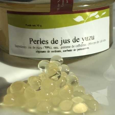 Perles au citron 30g - Le Sourire du Gourmet