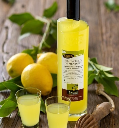 Limoncello au citron de Menton bouteille de 50 cl